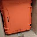 NANUK Trail 80 79L (20.9-Gallon) Waterproof Storage Box Wheeled & Modular Cargo Case for Camping, Fishing, Hunting & Outdoor Storage Dustproof and Impact Resistant (25.4 x 20 x 14.5) Orange