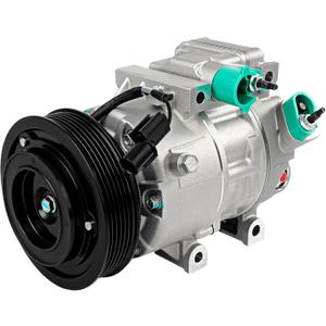 SCITOO AC Compressor Fit for Hyundai Sonata 2.4L 2009-2010, Air Conditioning Compressor for Kia Optima 2.4L 2009-2010