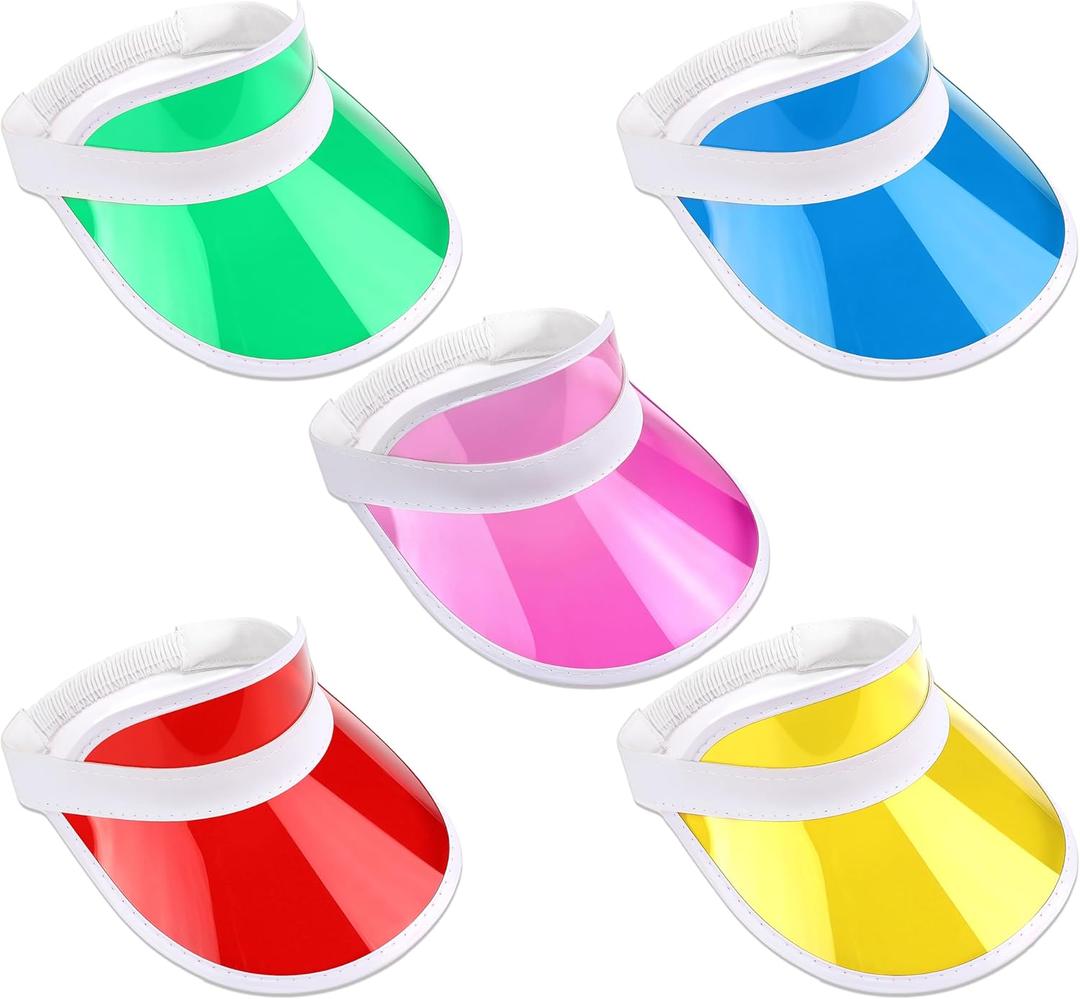 Pack of 5 Sunvisors - Premium Quality Sun Visors (Mixed)