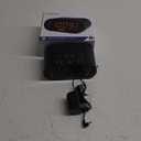 Timex T231G AM/FM Dual Alarm Clock Radio with 1.2-Inch Display and Line-in Jack (Gunmetal) (Black)