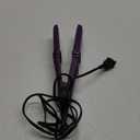 Laurenza 2-in-1 Hair Straightener & Curler, 2 Inch Plate, 8.5" Extra-Large Ceramic Iron with 20M Anions (Purple)