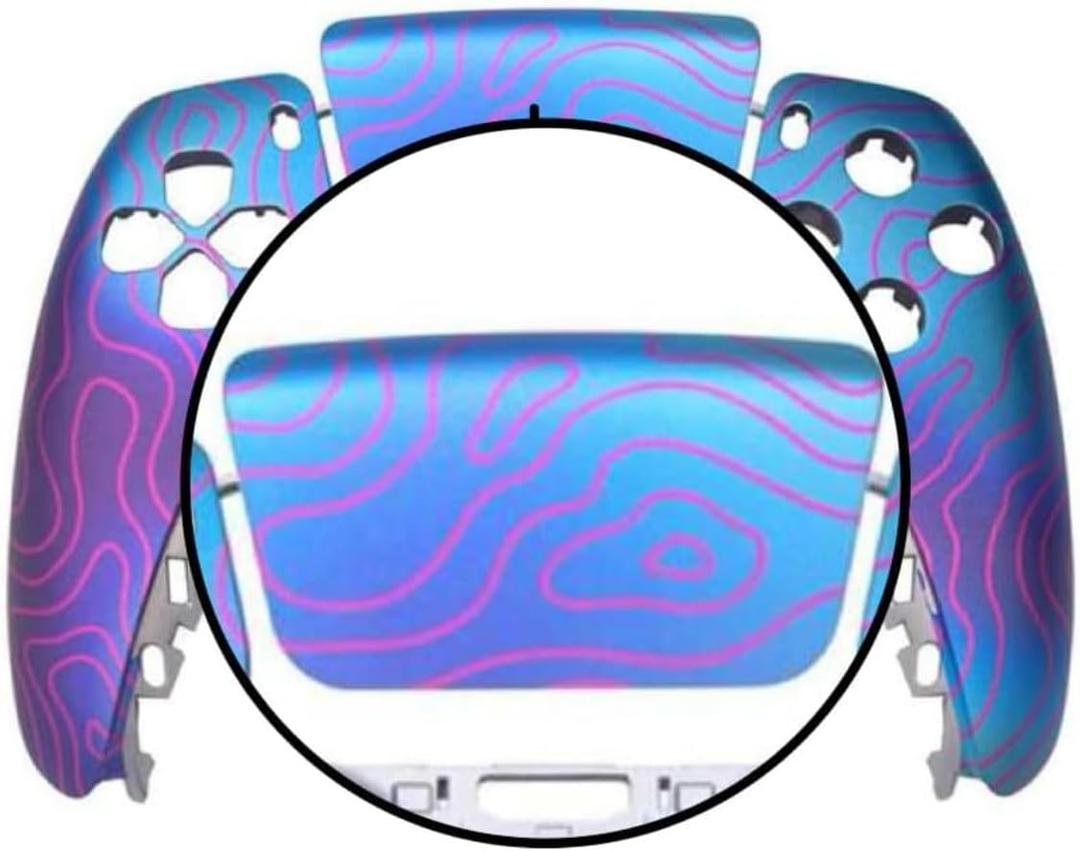 Housing Shell DIY Replacement Shell Custom Faceplate for PS5 Controller with Screws Tools (Controller Shell)