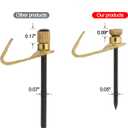 38 Pack 10 lbs Picture Frame Hangers Hooks with Nails, Heavy Duty Plaster Wall Pro Photo/Heavy Mirror Hanging Kit