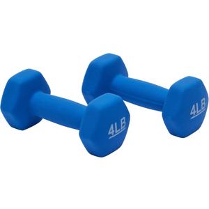 Amazon Basics Neoprene Dumbbell Hand Weights for Exercise and Muscle Toning