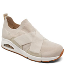 Women's Uno - Cross-Knit Slip-On Casual Sneakers from Finish Line, Size 9.5 US