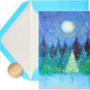 Papyrus Boxed Christmas Cards with Envelopes, Peace of the Season, Holiday Tree (14-Count)