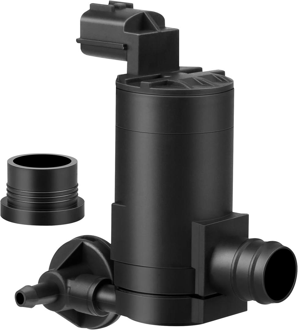 HHCSOP Windshield Washer Motor Pump for Nissan Murano Quest Rogue Infiniti EX35 EX37 FX35 FX37 FX50 QX56 2002 2003 2004 2005 2006 2007 2008 2009 2010 2011 2012 2013, w/Grommet