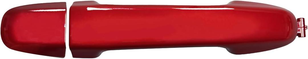 Front Right Passenger Exterior Door Handle Compatible with Toyota Camry 2012-2017, 69211-06090-D0, Red Painted Color