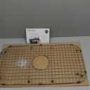 Serene Valley Sink Grid 26-1/8" x 13-15/16", Centered Drain with Corner Radius 2-1/2", NDG2614C