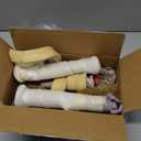 Jetec 10 Pcs Thick Glass Graduated Measuring Cylinder Set 5ml 10ml 25ml 50ml 100ml Glass Graduated Measuring Cylinder with 2 Brushes, 2 Droppers and 1 Stirring Rod