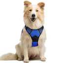 Dog Harness, No Pull Adjustable Padded Reflective Harness for Small Dogs with Handle for Walking Training S