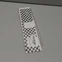 6pcs Edible Cake Borders, 28x6.2cm/11x2.44in Black White Checkered Race Car Theme Birthday Cake Decorations Pre-Cut Rice Wrap Paper Strips Decor for Racing Theme Image Party Kids Birthday