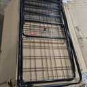 VEVOR Folding Shopping Cart with Removable Waterproof Liner, 210LBS Large Capacity Jumbo Grocery Cart with Dual Basket, 360° Swivel Wheels, Dense Metal Mesh Base, Heavy Duty Utility Cart for Shopping