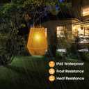 Solar Lanterns, KagoLing Solar Lanterns Outdoor Waterproof Gifts for Women Hanging Lights Outdoor Waterproof Lamp Lights Decoration for Outside Garden,Yard,Patio,Porch,Trees,Lawn,Pathway Decor, 4 Pack