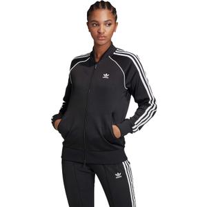 adidas Originals Women's Superstar Track Jacket (Black/White)