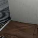 DWCN Total Privacy Room Divider Blackout Curtain - Thermal Curtains for Patio Door, Living Room, Bedroom Partition and Shared Office Space, 1 Grommet Curtain Panel, 6.7ft Wide x 7ft Tall, Brown