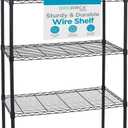 Internet's Best 5-Shelf Adjustable Wire Shelving | Heavy Duty Storage Rack | Metal Shelf for Garage, Restaurant, Industrial Use - Wide Unit Shelves, Sturdy Steel Frame | Black | 36" W x 18" D x 72" H