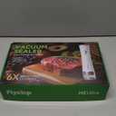 Handheld Vacuum Sealer, Premium Vacuum Sealer for Food + 35 Reusable Sous Vide Bags, Powerful Vacuum Food Sealer for Kitchen, Home, BBQ, Travel, Gifts, Seal Food 6X Fresh Longer