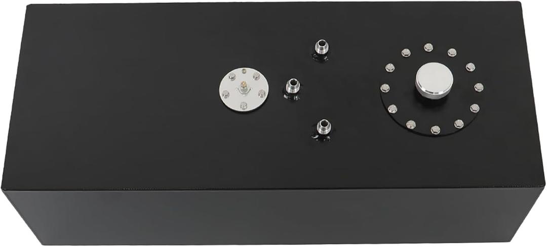 labwork 15 Gallon 57L Aluminum Racing Drift Fuel Cell Tank with Cap and Level Sender Black labwork 15 Gallon 57L Aluminum Racing Drift Fuel Cell Tank with Cap and Level Sender Black