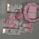 Sakura Skin Care Set for Teens and Women, 15Pcs Skincare Gift Set with Cleanser, Toner, Serum, Face Cream, Eye Cream, Gua Sha Tool, Lip Mask, Peel-Off Mask, Mud Masks, Face Brush and Cosmetic Bag