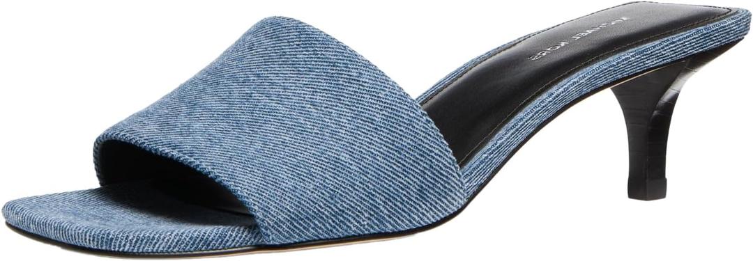 Michael Kors Women's Merriam Kitten Sandal (9.5)