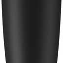 SILICANICE 20oz Hygienic Insulated Tumbler — 100% Leakproof Lid with Removable Spout & Straw, Reinforced Vacuum-Protection Base, Cup Holder Friendly, for Iced Coffee, Smoothie/Water on the Go - Black
