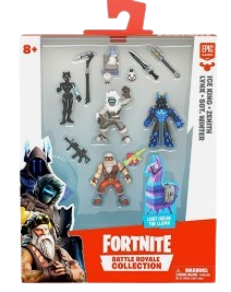 Fortnite Battle Royale Collection Squad Pack Ice King, SGT. Winter, Lynx, Zenith