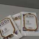 Maydear 3 Sets Embroidery kit for Beginners Adults,Embroidery Kit Punch Needle Kit Cross Stitch Kits with Embroidery Hoop and Instructions,Hand Embroidery Starter Kit