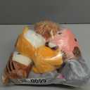 6 Pcs Woodland Animals Toys 7 Inch Bear Rabbit Squirrel Deer Raccoon Fox Large Stuffed Animals Bulk for Woodland Baby Showers Party Decor Birthday Gifts Classroom Teacher Student Awards