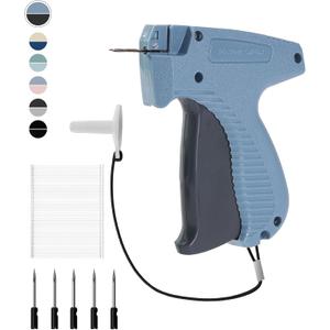 Mr. Pen - 5 Needles & 1008 Barbs Fasteners, Price Tag Attacher with Gun, Retail Hang Tag Gun for Clothes (Blue & Black)