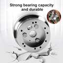 5 & 6 Hole Billet Steering Wheel Hub Adapter Car Polished Short Hub Connector Car Accessories Silver