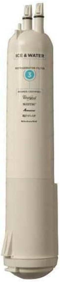 Everydrop by Whirlpool Ice and Water Refrigerator Filter 3, EDR3RXD1, Single-Pack