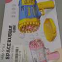 Bubble Machine, 2 Pack Bubble Gun for Toddlers, Toys for Kids 3 4 5 6 7 8 Years Old, Bubbles Maker Blower, Toy for Boys Girls Outdoor Indoor Birthday Wedding Party, Gifts for Ages 4-8 (Blue+pink)