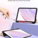 for iPad 9th/8th/7th Generation Case 10.2 Inch Girls Cute Kids Women Folio Smart Cover Pencil Holder Mushroom Aesthetic Design Girly Kawaii Teens Cases for iPad 7/8/9 Gen A2602 A2270 A2197