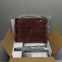 Step Stools for Adults Kids, Heavy Duty Non-Slip Wooden Stepping Stools with 500-LBS Capacity for Bedroom Kitchen Bathroom, Sturdy Bed Steps for High Beds with Rubber Feet, Easy to Assemble, Teak