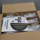 VOLISUN 12 Pack 6 inch Recessed Lighting, 5CCT LED Recessed Light with Junction Box, 2700K-5000K Selectable, 13W Eqv 120W, 1080LM Dimmable Can less Wafer Downlight, LED Ceiling Light ETL Certificated (White)