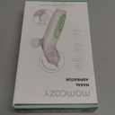 Momcozy BreezyClear 2-in-1 Electric Nasal Aspirator for Baby with Spray, 65kPa Hospital-Grade Suction, 4 Adjustable Levels, Quiet & Portable Nose Cleaner with Soothing Light & Music