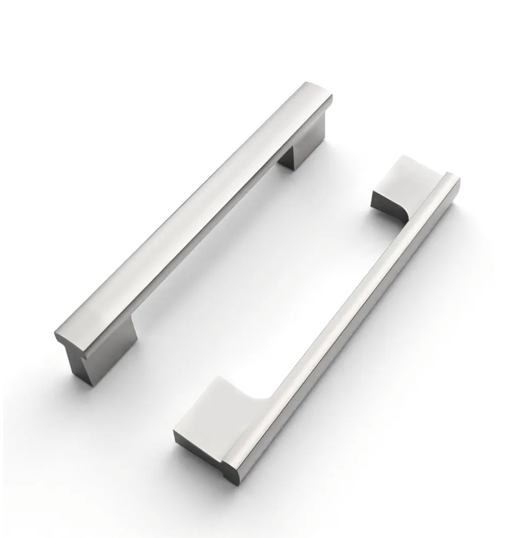 FILTA 5 Inch(128mm) Hole Centers Brushed Nickel Cabinet Pulls Cabinet Pulls(Set of 10),Kitchen Cabinet Handles Cabinet Hardware for Cupboard Drawer