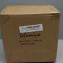 Selamica Porcelain 26 Ounce Pasta Bowls Set of 6, 8 inch Wide and Shallow Salad Bowls, Serving Bowls, Microwave & Dishwasher Safe, Sturdy & Stackable, Variety of Colors