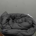 CozyLux Full Size Comforter Sets Dark Grey - 7 Pieces Bed in a Bag Full, Luxury Soft Bed Set for All Seasons, Bedding Set with Down Alternative Comforter, Sheets, Pillowcases & Shams