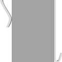 Funrous Over the Door Hook Panel Wall Metal Cubicle Picture Over Door Hanger for Clothing Mirror Hooks Office Cubicle Whiteboard Hanger(Silver, 4 Pieces)