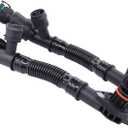 NewYall Left and Right Engine Crankcase Vent Breather Hose for BMW 550i/550i GT/650i/750i/750Li/Alpina B7/Alpina B7L xDrive 550i 550i GT 650i 750i 750Li Alpina B7/B7L X5 X6