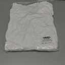 LovelyWholesale Womens Super Cropped Hoodie Sweatshirts Long Sleeve Crop Tops White X-Large