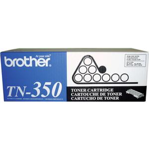 Brother Genuine Black Toner Cartridge, TN350, Replacement Black Toner, Page Yield Up To 2,500 Pages