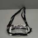 Clear Football Purse for Women – Clear Stadium Approved Purses for Game Day – 9.85"×6.7"×5.9" Small Purses for Women, Football Shaped Stadium Bag for Cosmetic – Makeup Bag & Football Accessories