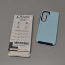 Crave for Samsung Galaxy S23 Case, Shockproof Protection Dual Layer Case for Samsung Galaxy S23 (6.1 inch) - Aqua