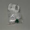 joyfeed Sippy Straw Cup Conversion Kit for Dr Browns Narrow and Narrow Glass Baby Bottles, Weighted Sippy Replacement Kit with Soft Sippy Top and Handle,6m+,Set of 3 (1 Count (Pack of 3))