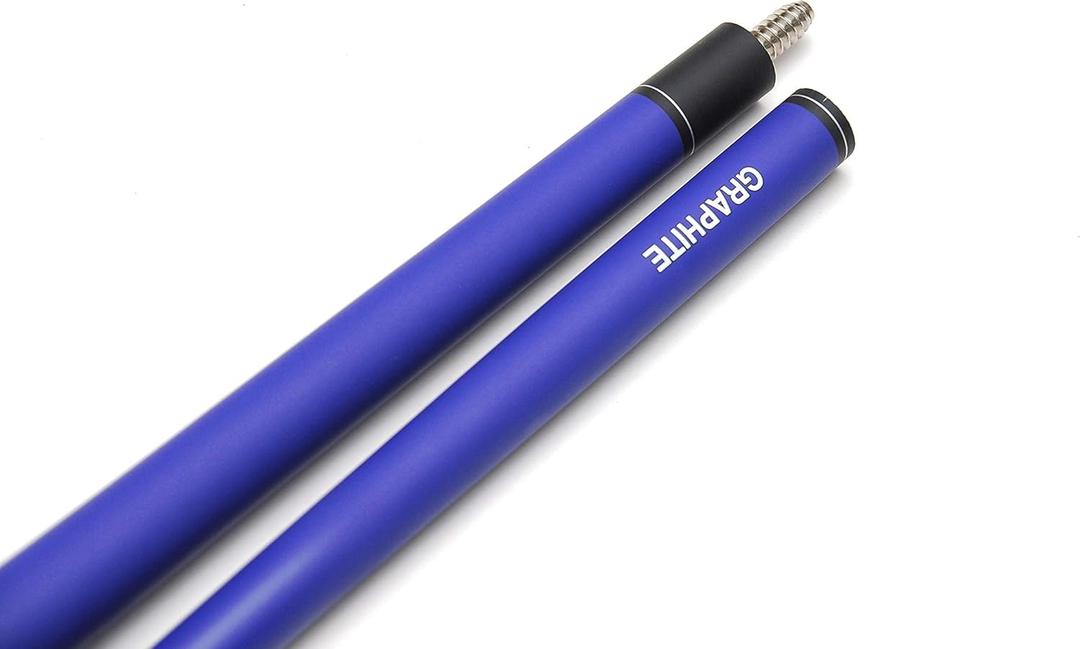 Billiard Depot 58" Two-Piece Graphite Fiberglass Composite Billiard Pool Cue Stick (Purple - Matte)