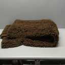 Furhaven 60" x 48" Highly Absorbent Dog Door Mat for Muddy Paws, 100% Washable, Perfect for Entryway, Kitchen, & Bathroom Use - Chenille Shammy Rug - Mud (Brown), Jumbo Plus/XXXL