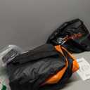 Asinking Car Roof Bag Rooftop top Cargo Carrier Bag 21 Cubic feet Waterproof for All Cars with/Without Rack, Includes Anti-Slip Mat, 10 Reinforced Straps, 6 Door Hooks, Luggage Lock